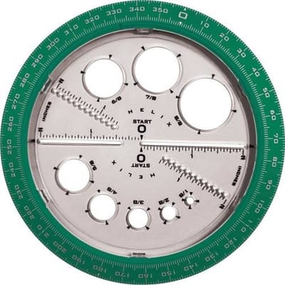 Helix hoek en cirkel maker