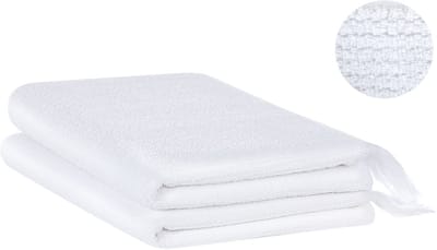 ATIU - Handdoek set van 2 - Wit - Katoen