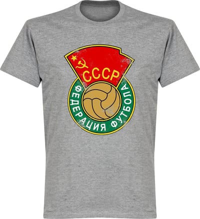 CCCP Logo T-Shirt - Grijs - M