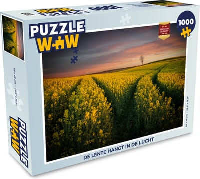 Puzzel De lente hangt in de lucht - Legpuzzel - Puzzel 1000 stukjes volwassenen