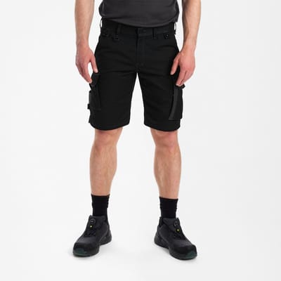 Engel X-treme werkshorts met stretchstof 6362-740 - Black / Anthracite Grey - 42