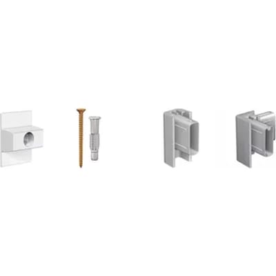 Duraline Ophangset Voor Schilderijrail Phs S/1 - Voor Click Rail - Grijs