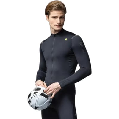 Ale R-ev1 Warm Race Trui Met Lange Mouwen Zwart XL Man
