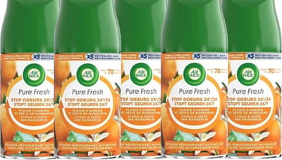 Airwick Pure Freshmatic Refill Citrus & Mandarijn - 5 x 250 ml