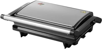 Nexvo® Contactgrill Met Uitneembare Platen - Contactgrill - Multi Grill - Zwart/ Grijs - 22cm x 28cm x 8cm