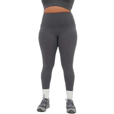 Hoge taille 7/8 legging met zak voor dames Girlfriend Collective