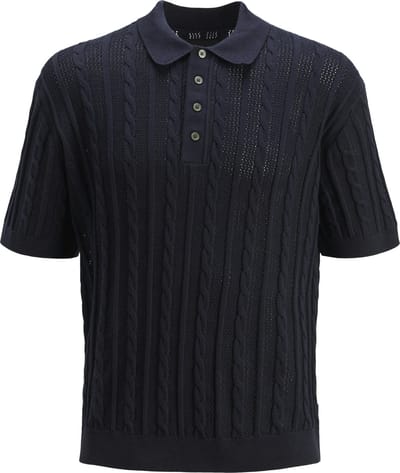 JACK&JONES - JPRBLAMASON KNIT POLO SS - Heren - Polo's