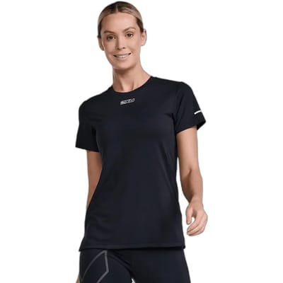 2xu Light Speed T-shirt Met Korte Mouwen Zwart S Vrouw