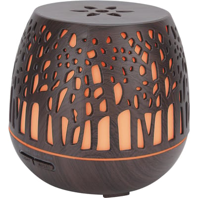 Huis Kantoor Holle Ultrasone Aroma Diffuser Luchtbevochtiger met Nachtlichtfunctie(110‑240V)AU EU Plug