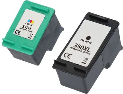 Huismerk geschikt voor HP 350XL / 351XL Inktcartridges - Geschikt voor Deskjet D4260 - D4360 - D5360 - Officejet J5780 - J6410 - Photosmart C4280 - C4380 - C4580 - C5280