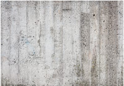 Fotobehangkoning - Behang - Vliesbehang - Fotobehang Betonnen Muur - Betonlook - Beton - Grey Emperor - 300 x 210 cm