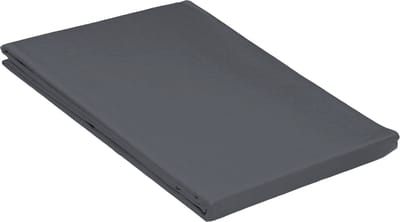 Comfortabel Hotelkwaliteit Laken - 150x250 cm - 100% Katoen - Antraciet Bedlaken - Eenpersoons - Zacht & Fris