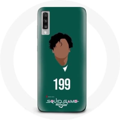 Coque - Samsung - Galaxy A50 - Souple - Vert - Squid Game Ali Abdul 199