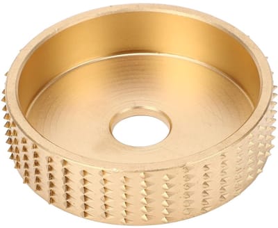Polijstschijf Haakse Slijper - Schuurwiel Metaal - Metaal Bewerken - Goede Warmteafvoer - 10 mm - Goud