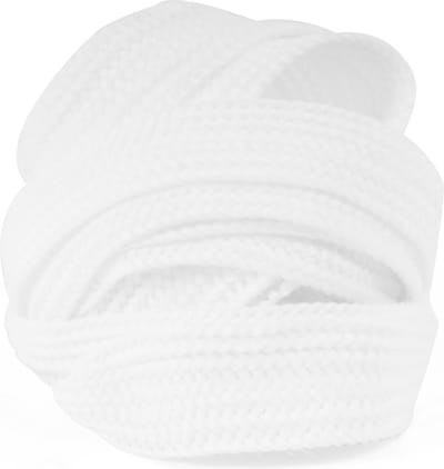 GBG Sneaker Veters 2CM Wijd 120CM - Wit - White - Schoenveters - Laces - o.a. geschikt voor Adidas Campus 00s
