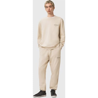 AllSaints Underground Crew Feather Taupe Taglia: XXL | Maglioni a maglia Outlet | Uomo | Nero