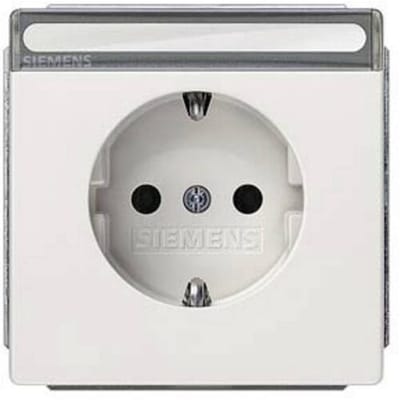 Siemens 5UB1857 Wandcontactdoos met randaarde Delta Wit Schakelmateriaal 1 stuk(s)