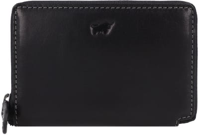 Braun Büffel Arezzo Kredietkaart etui RFID-bescherming Leer 11.5 cm - 11 Sleuven - schwarz