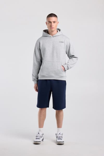 America Today Sten Hood Light Grey Melange Maat: S | Sweaters Outlet | Heren | Grijs