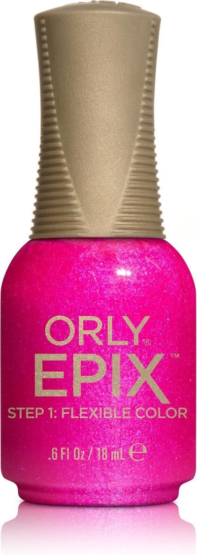 ORLY EPIX Backlit Nagellak 18ml – Roze Glitter Nagellak met Gel Effect Zonder Lamp
