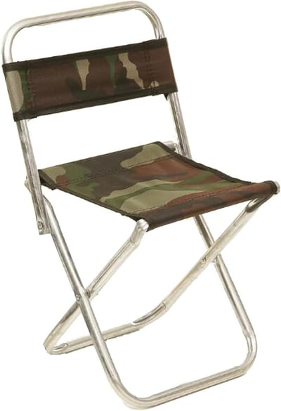 Opvouwbare Lichtgewicht Campingstoel voor Buiten, Ideaal voor Vissen, Kamperen en Barbecues (29×24×46cm)