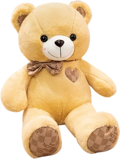 Livano Knuffel - Knuffelbeer - Knuffeldoekje - Groot - Meme - Baby - Beer - Stuffed Animal - Plushie - Plush - Dier - Lichtbruin
