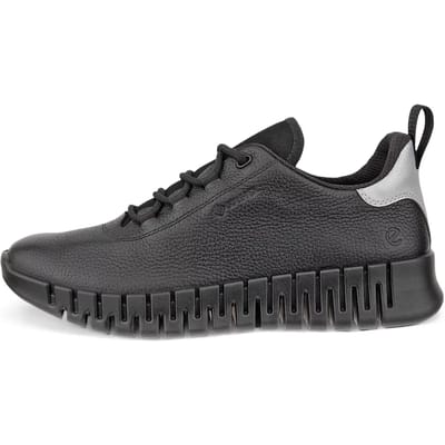 Ecco Gruuv dames sneaker - Zwart zwart