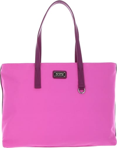 MANDARINA DUCK Schoudertas met laptopvak Style Shopper Pink Bubble Roze