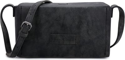 Fritzi aus Preußen Schoudertas Vintage Fritzi54 Cross Bag Black Idol Zwart