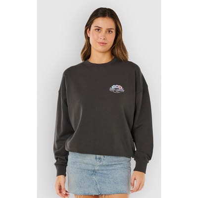 Rip Curl Bells Heritage Crew - Washed Black