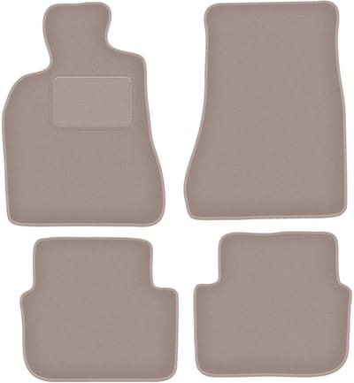 Beige velours vloermatten voor: Lexus GS II sedan (1997-2005)