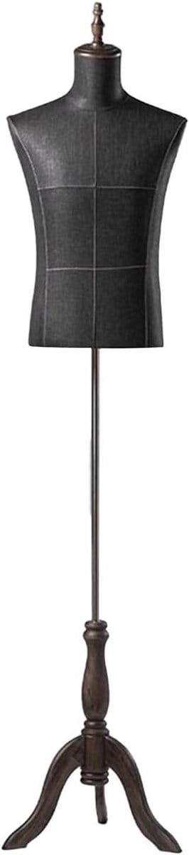 Verstelbare Paspop - Kledingmodel Mannequin - Kleding Presenteren - Stabiele Houten Basis - 150-170 Cm - Zandkleurig