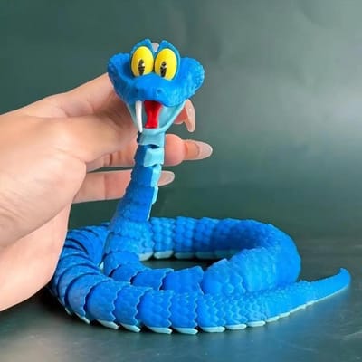 Nieuwste 30/60cm Gary Slang: Geleed Simulatie Speelgoed Slang 3D Geprinte Slang Gary Model Stressverlichting Speelgoed Kindercadeau