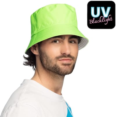 Boland - Neon Groene Bucket Hat UV