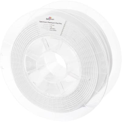 Spectrum Filaments 80113 PLA Pro Filament PLA Pro Slagvast 1.75 mm 1000 g Arctic White, Wit 1 stuk(s)
