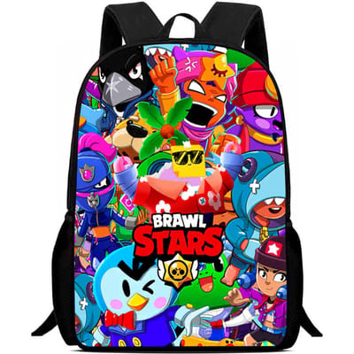 Sac à dos Brawl Stars Impression Haute Définition Multifonctionnel Léger