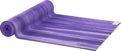 AKO Yin-Yang Deluxe Yogamat - 6 mm dik - 61x183cm - Paars/Wit