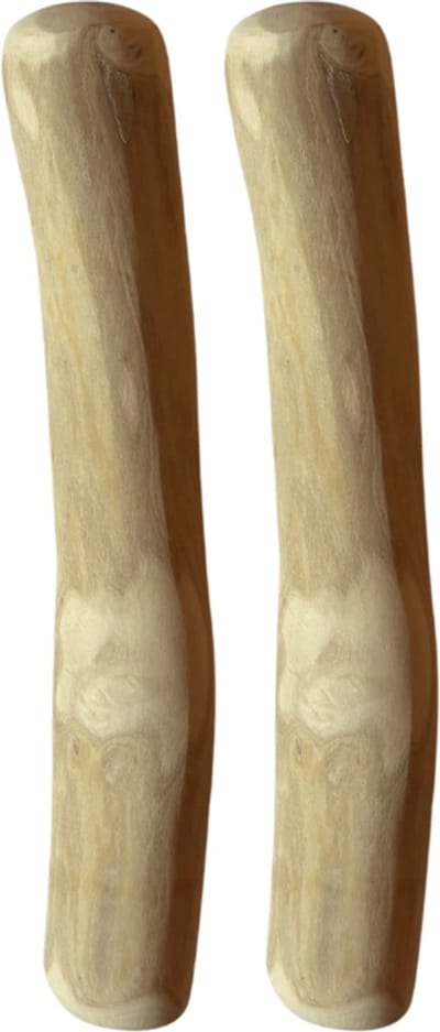 Boris & Lotje Hondenbotten kauwbotten - 100% natuurlijk koffiehout Kauwstaaf- Small 13-15cm 2 stuks