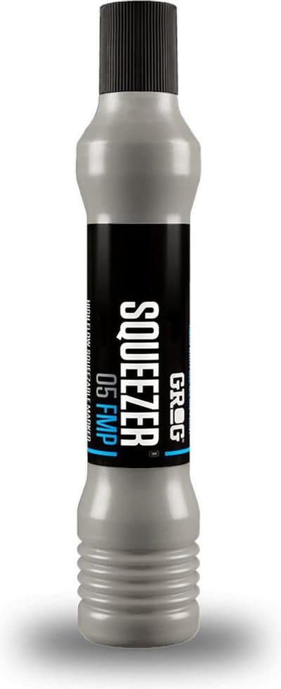 Verfstift Grog Squeezer FMP 05 mm - Burning Chrome - Zilver - Permanente Stift