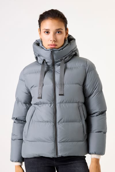Garcia Jas Pufferjas Gj500903 9063 Dark Sage Dames Maat - S