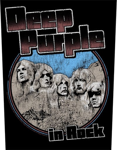 Deep Purple - In Rock Rugpatch - Zwart