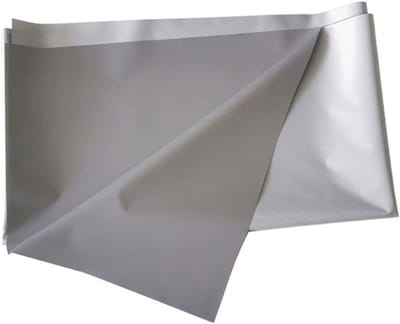 Projectiescherm Vouwbaar - Projectie Scherm Doek - Thuisbioscoop Maken - Gelijkmatige Lichtverspreiding - 159 x 90 cm - Zilver