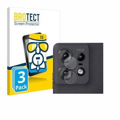 Screenprotector 3 Stuks voor Motorola Edge 50 Pro (ALLEEN Camera Lens) Beschermglas transparant