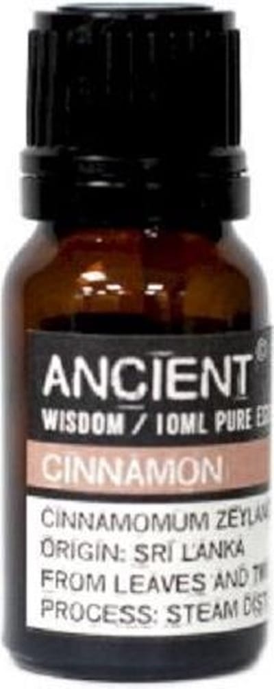 Etherische olie Kaneel - Essentiële olie - 10ml - 100% natuurlijk - Diffuser Olie