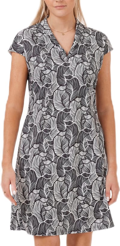 Func Factory dames Jurkje Sandy black print maat 36
