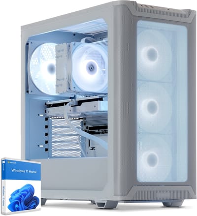 Sedatech Advanced Gaming PC Premium White Edition • AMD Ryzen 9 7900X 12x 4.7GHz • Geforce RTX5070 • 32Gb DDR5 • 2Tb SSD M.2 • WiFi • Bluetooth, USB C • Windows 11 • Desktop computer