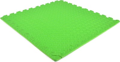Rubbermagazijn - Eva foam mat - Per 1,45m² - Groen - Dikte 12mm - Inclusief randstukken - Speelmat