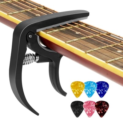 Snelwisselende Capo voor Akoestische en Elektrische Gitaren - Perfect voor Muzikanten en Gitaarspelers