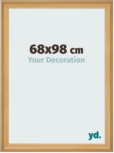 Your Decoration - Fotolijst 68x98 cm - MDF - Dennen Houtnerf - Lazio