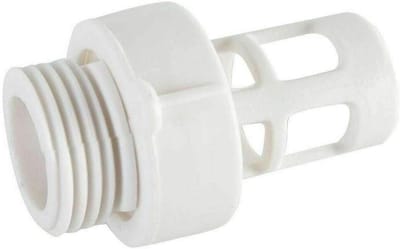 Tuinslang Afvoerplug Connector - Zwembad Adapter - Zwembad Onderhoud - Specifiek voor Intex - 10-24 ft - Wit